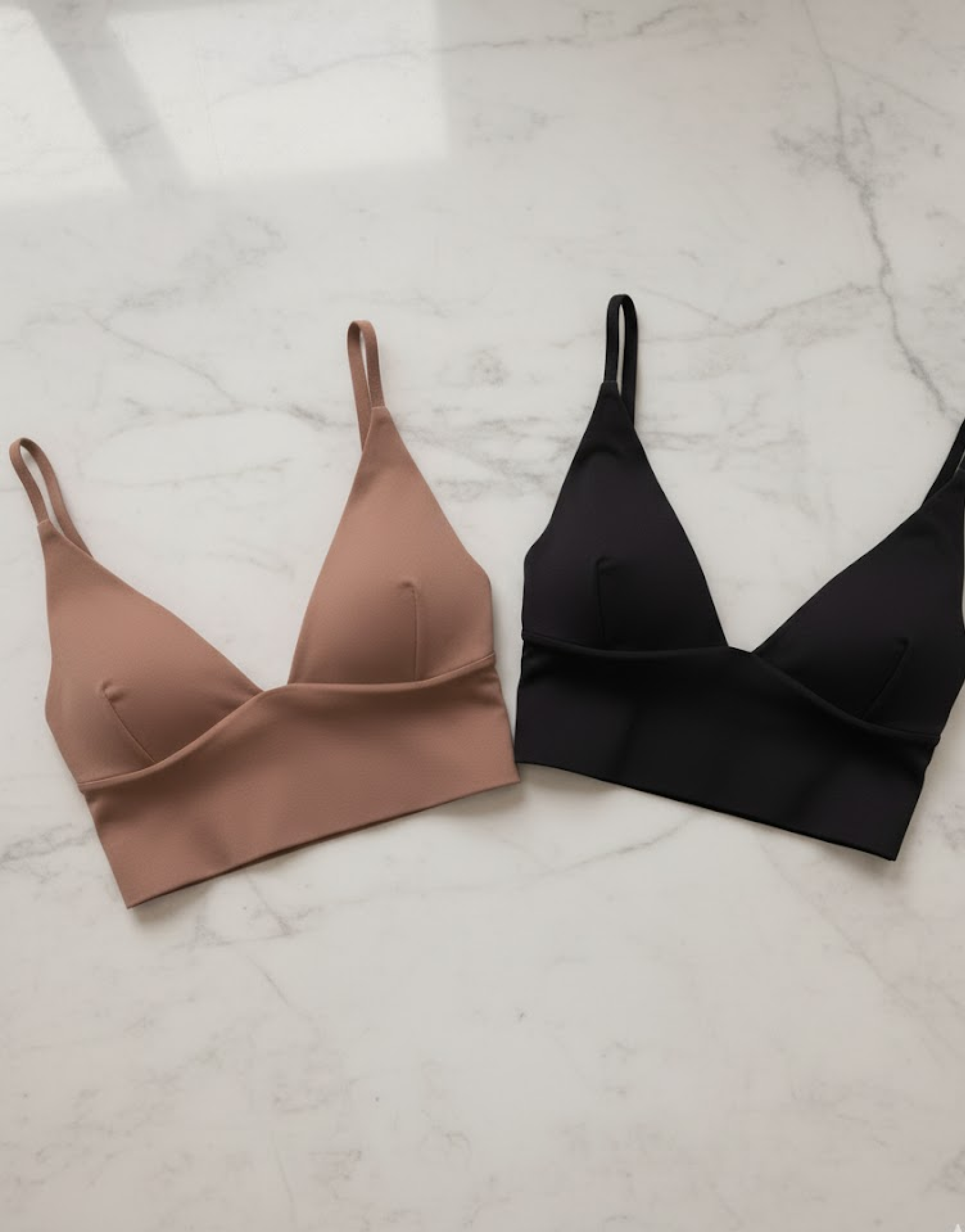 Combo Top Marcela Chocolate + Top Marcela Preto