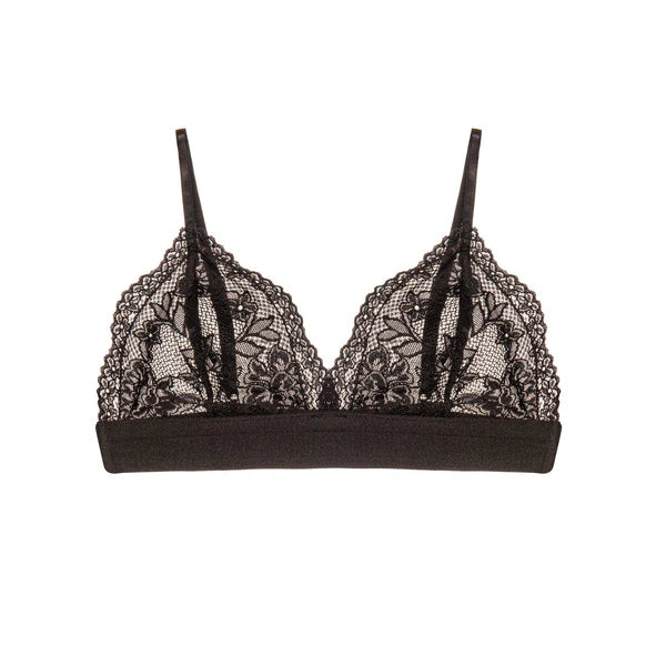 Kit Essencial em Renda Preta