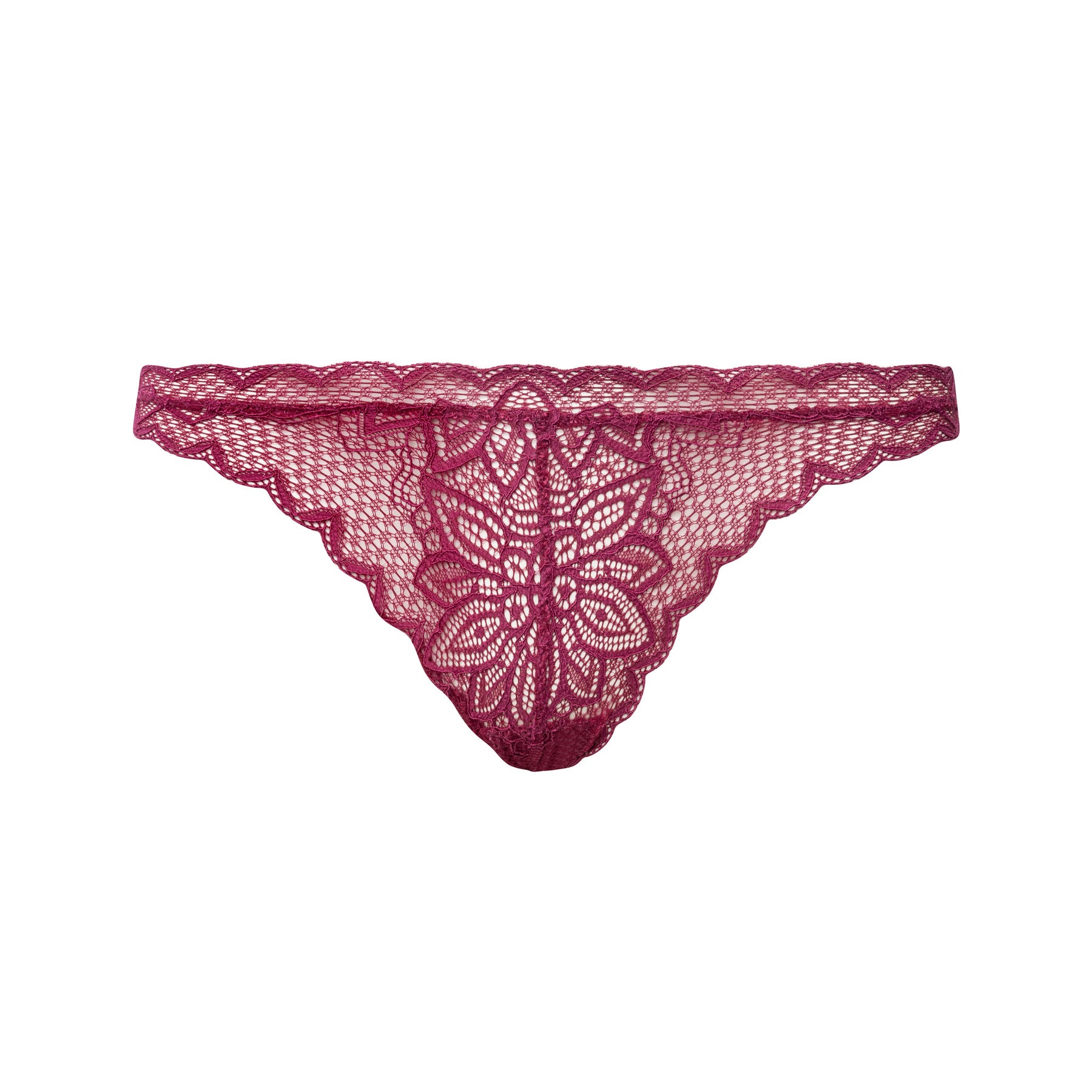 Calcinha Fio Dental Em Renda Lucia Fogo