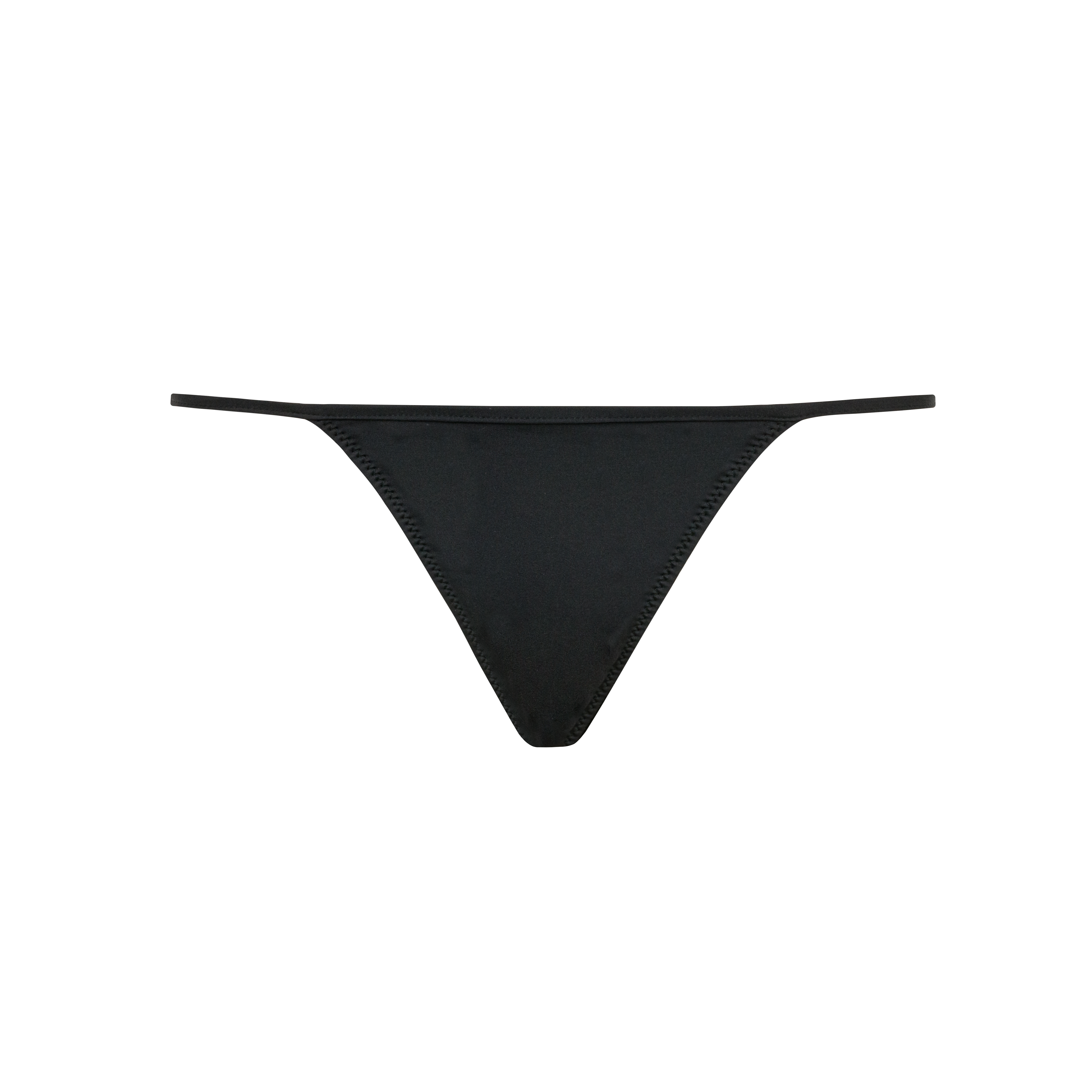 Calcinha Fio Dental Em Microfibra Essencial Preto