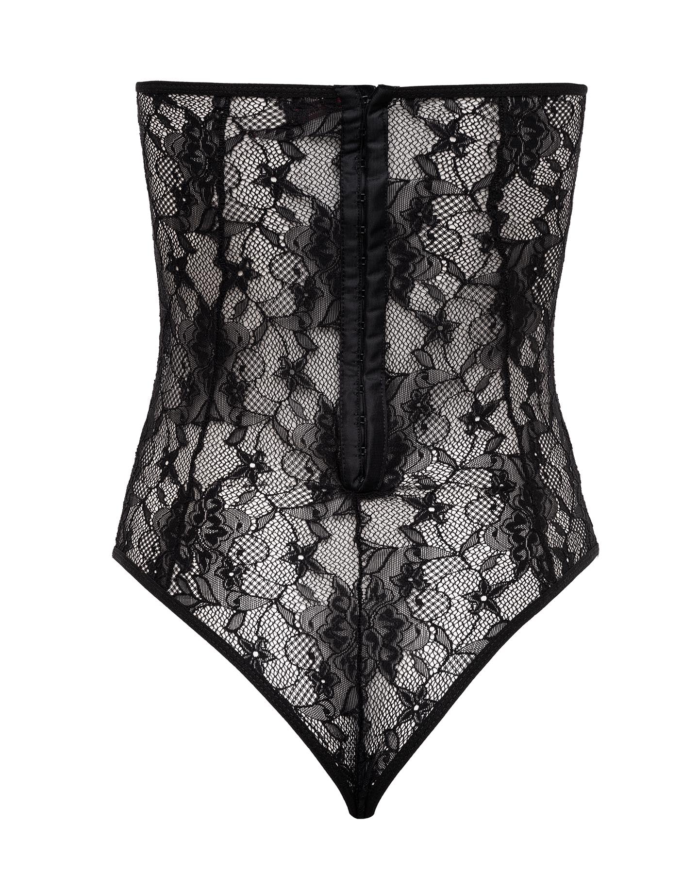 Body Em Renda Tomara Que Caia Preto