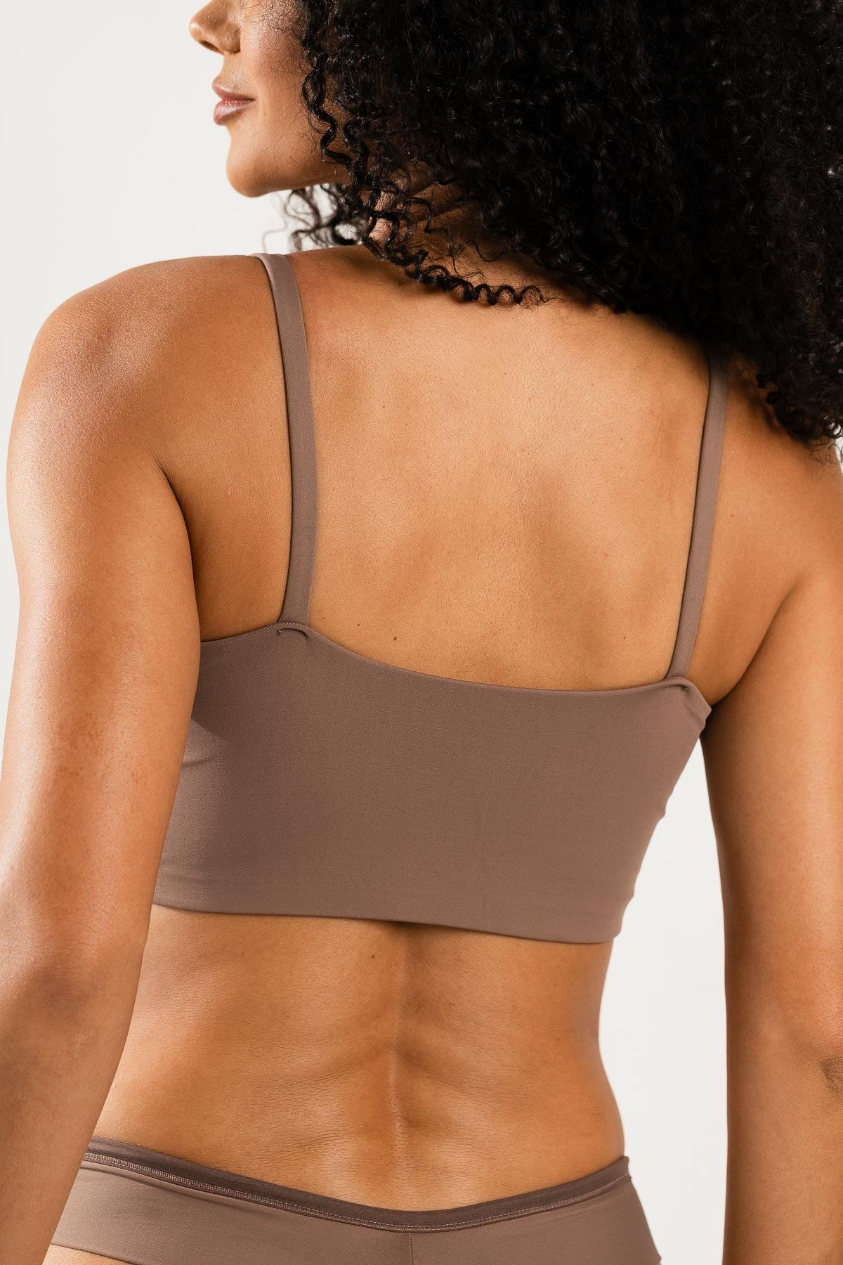 Top Reto Microfibra Isabela Chocolate