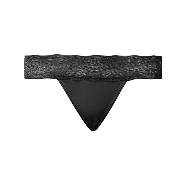 Kit 3 Calcinhas Tradicional Em Renda Preto, Branco e Rosa