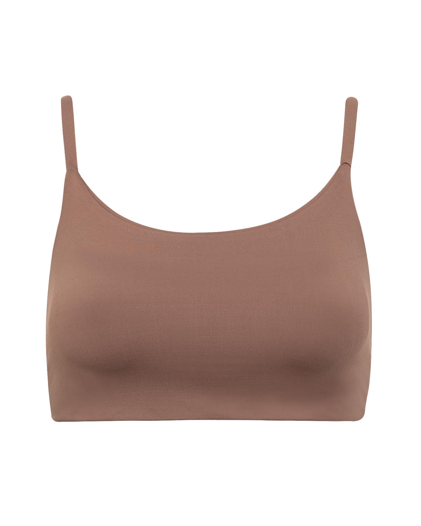 Top Reto Microfibra Isabela Chocolate