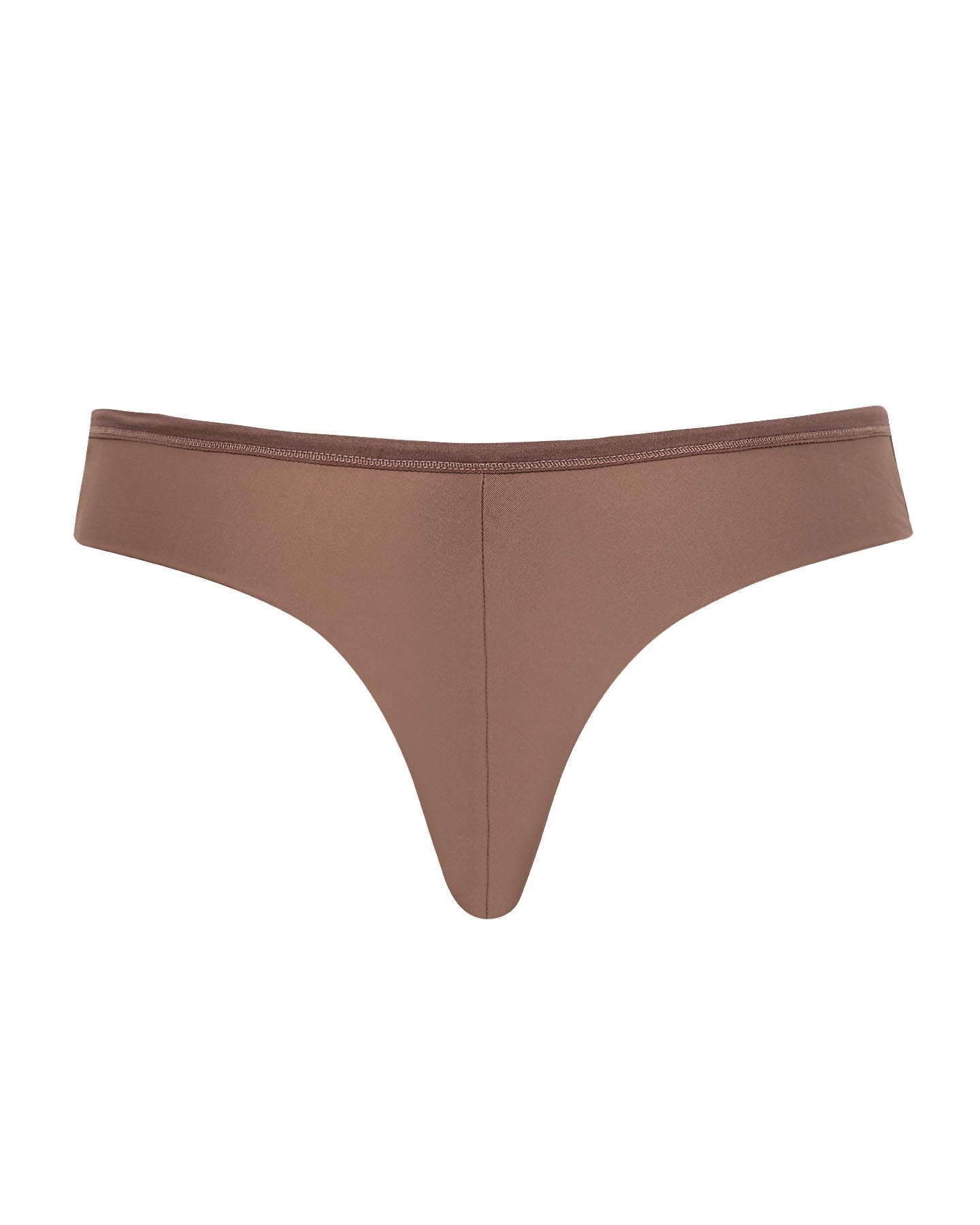 Calcinha Asa Delta Meio Fio Duplo Ayla Chocolate