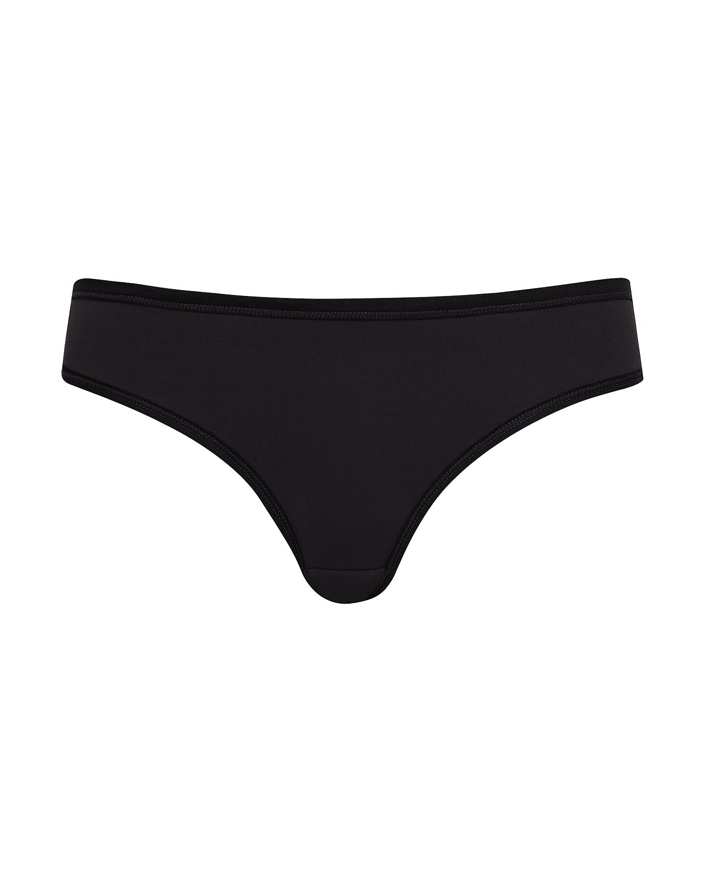 Calcinha Asa Delta Meio Fio Duplo Ayla Preto