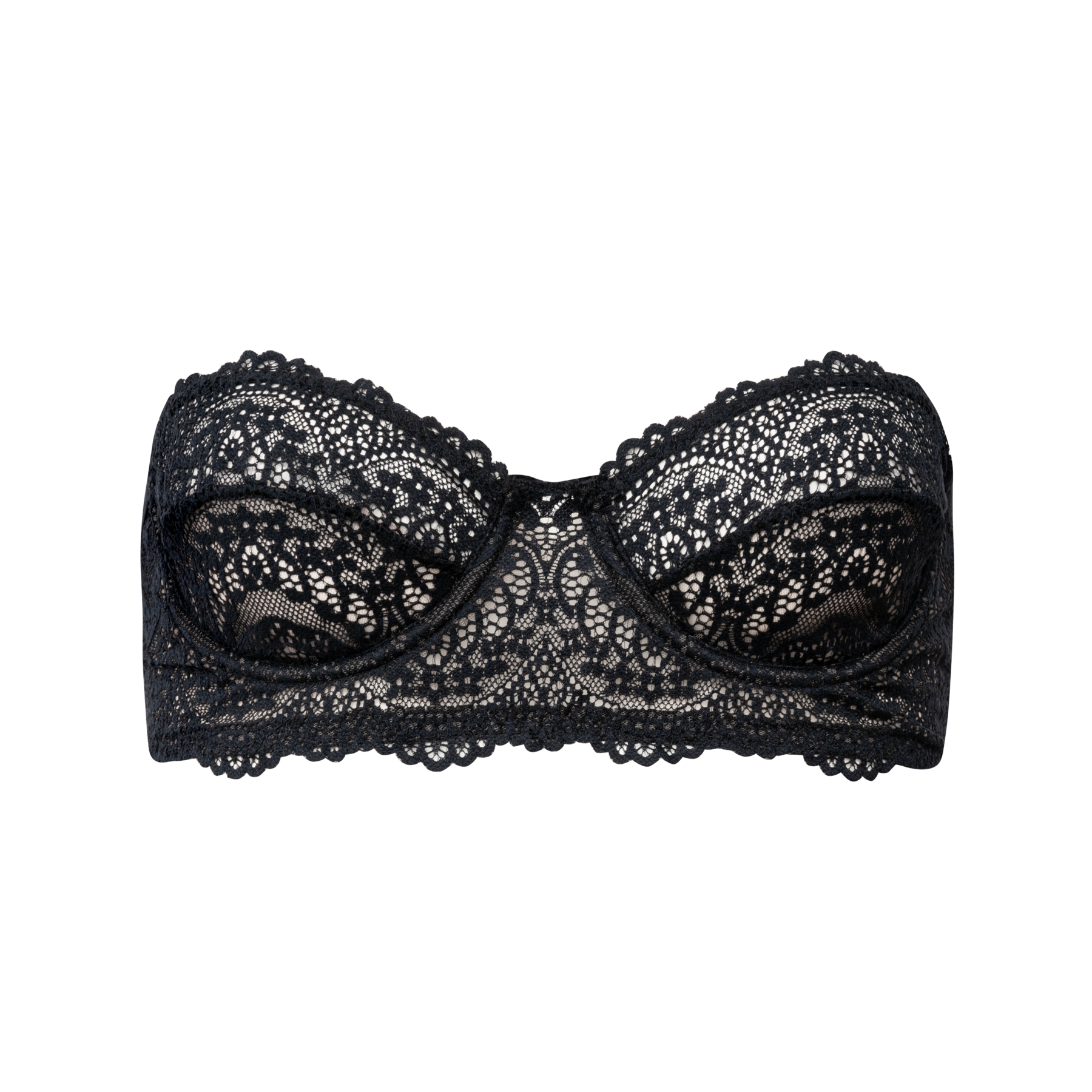 Top Em Renda Tomara Que Caia Preto Livia