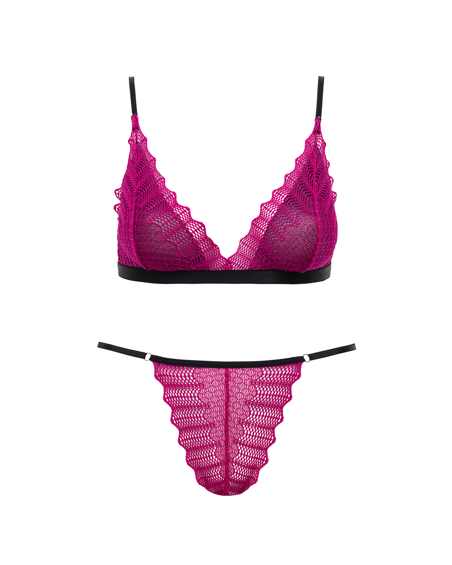 Conjunto Uva Rosa