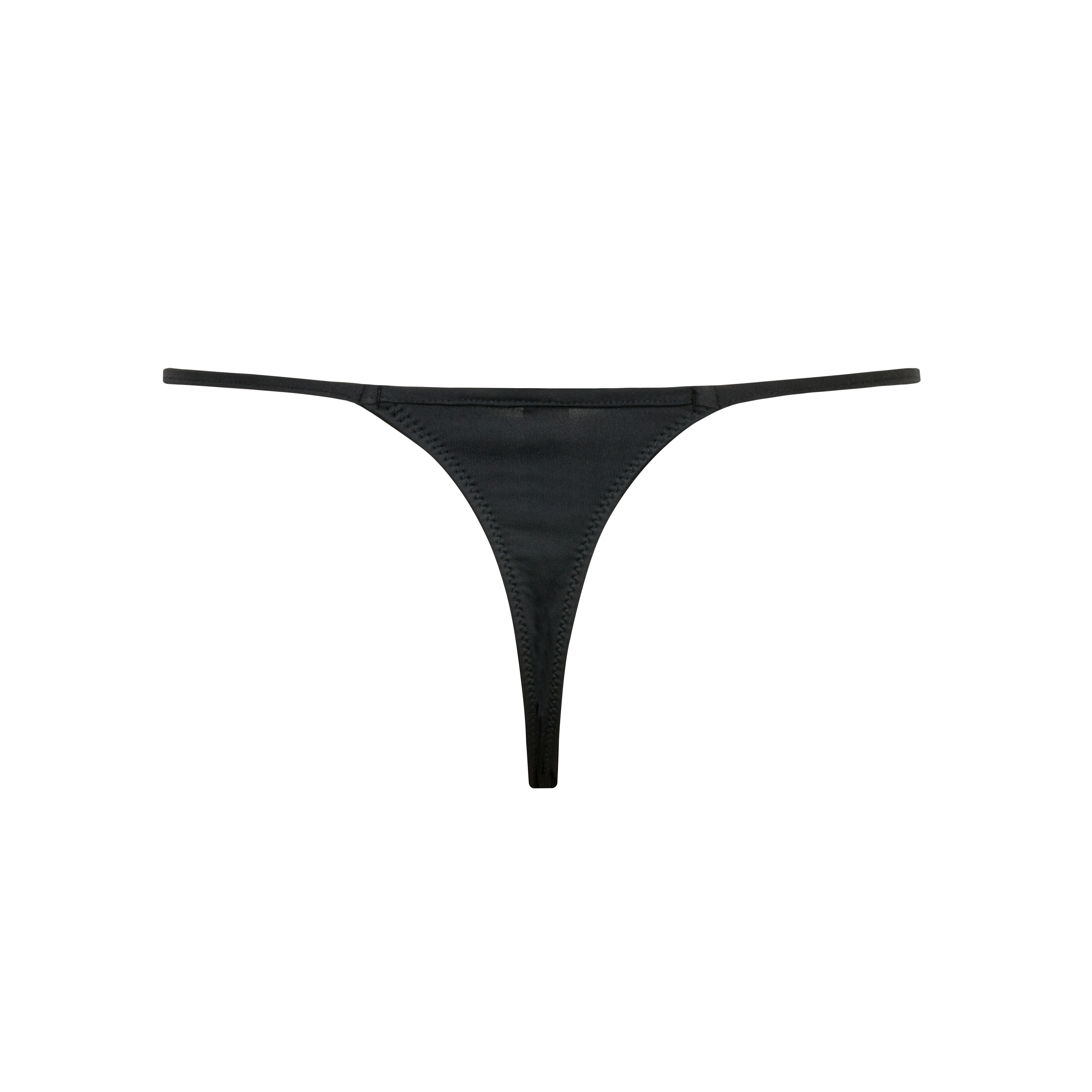 Calcinha Fio Dental Em Microfibra Essencial Preto