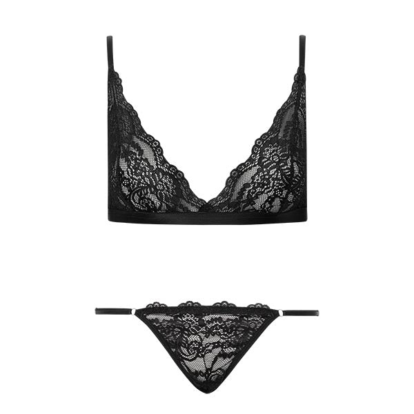 Conjunto Triangulo Eu Sou Preto