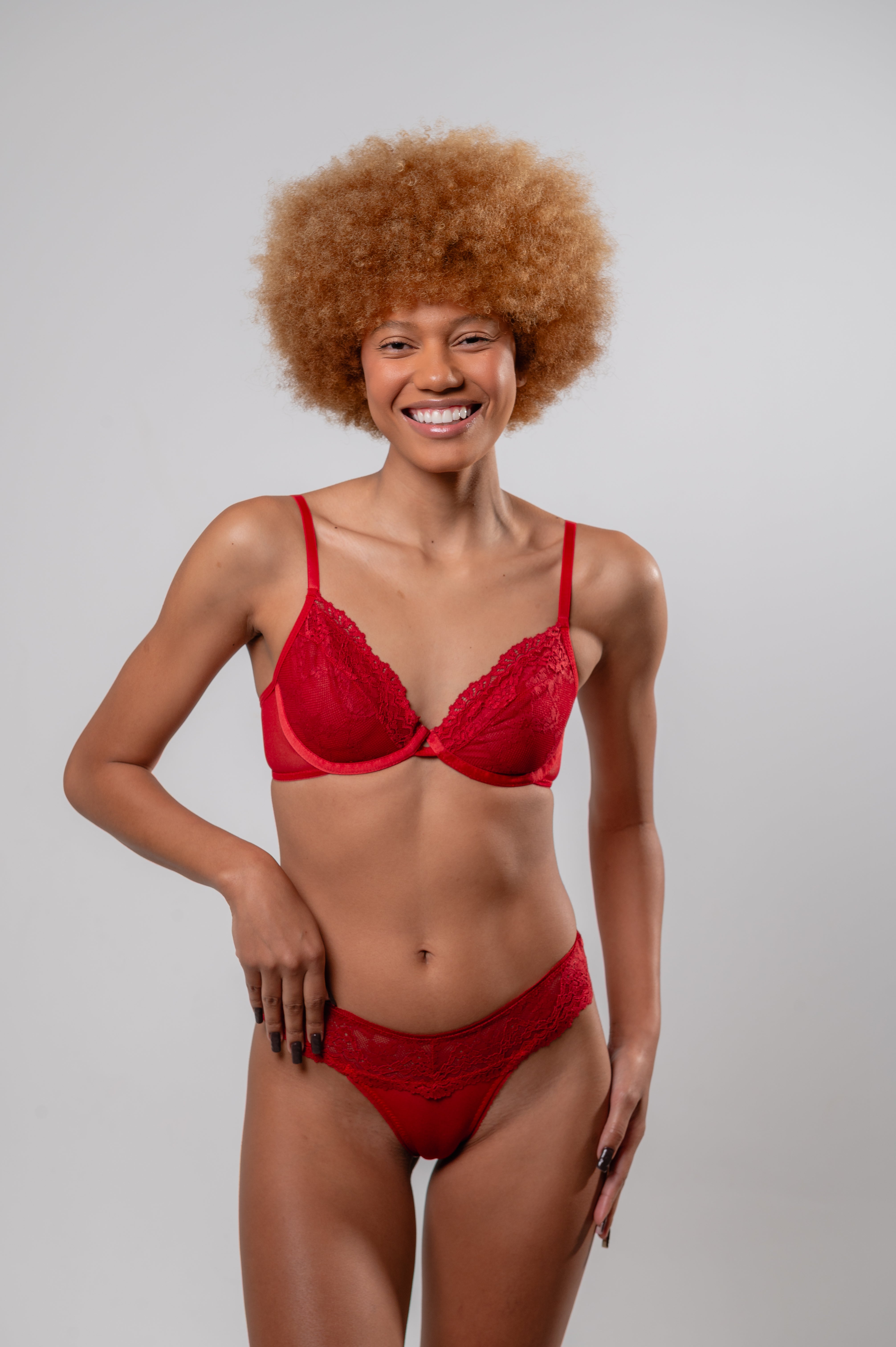 Combo Conjunto Frida Preto + Vermelho